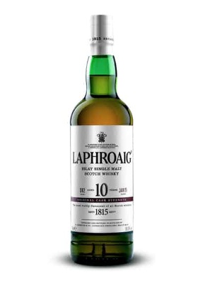 Laphroaig 10 Yr Cask Strength Scotch WHisly