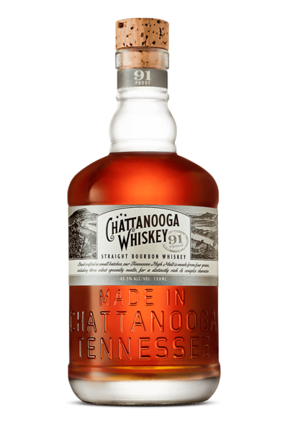 Chattanooga Straight Bourbon Whiskey 91 Proof